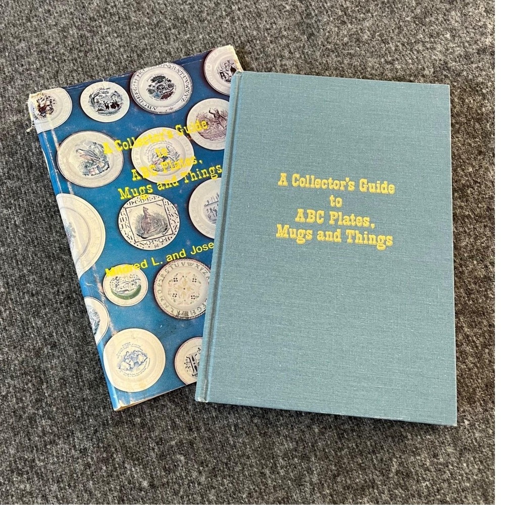 Vintage 1980 ABC Plates Mugs and Things Collectors Guide Book Mildred Chalala